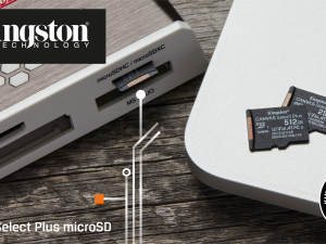 Carte mémoire microSD Canvas Select Plus  de chez Kingston Carte mémoire microSD Canvas Select Plus  de chez Kingston
