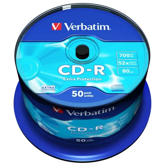 CD vierge Verbatim (boite de 50) 43351 pas cher
