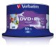 DVD vierge imprimable Verbatim DVD+R 16x (boite de 50)