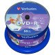 DVD vierge imprimable Verbatim DVD+R 16x (boite de 50)