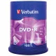 DVD vierge Verbatim DVD+R 16x. (boite de 100) DVD vierge Verbatim DVD+R 16x. (boite de 100)