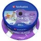 DVD vierge Verbatim DVD+R DL double couche imprimable 8x (boite de 25) DVD vierge Verbatim DVD+R DL double couche imprimable 8x (boite de 25)