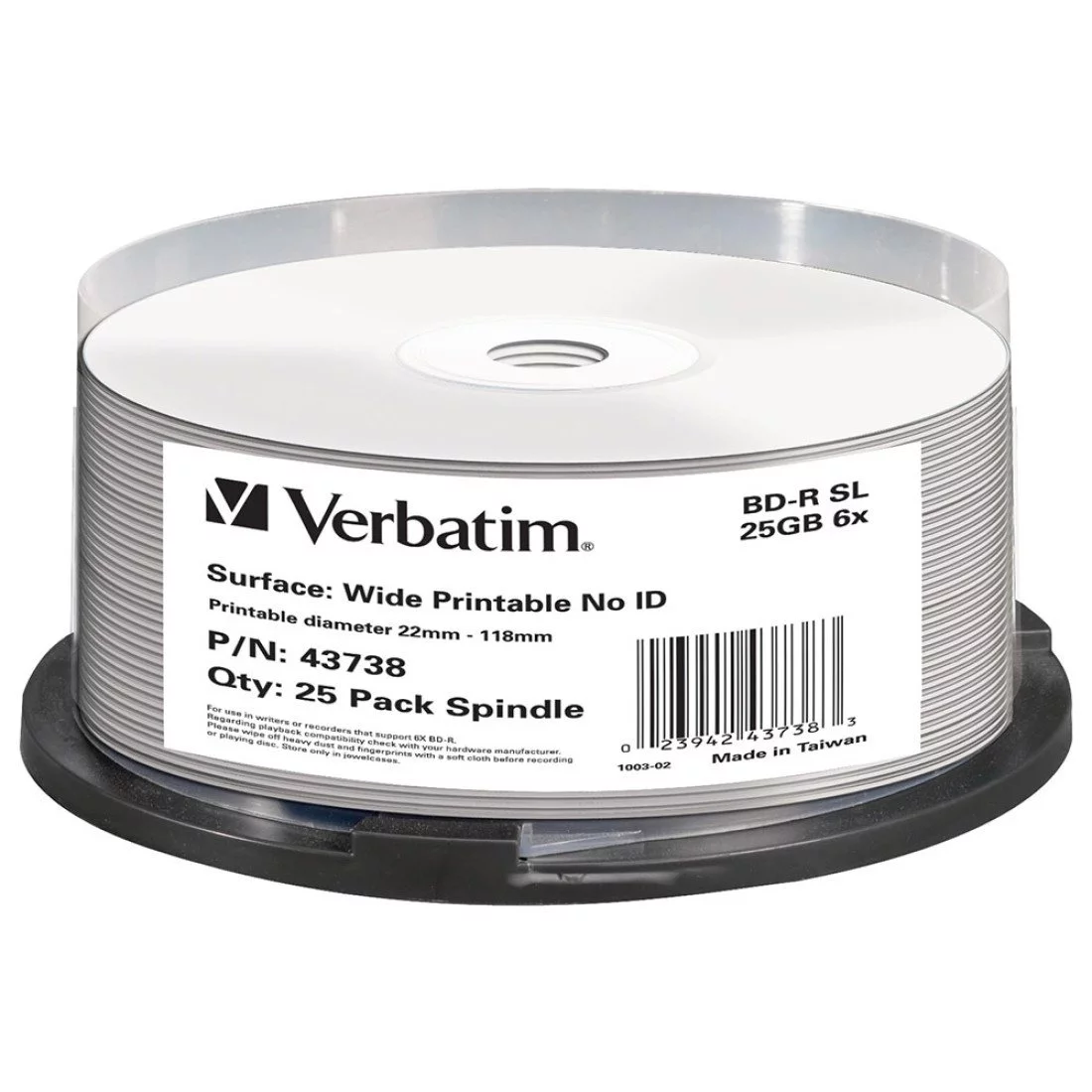 DVD vierge Verbatim DVD-R 16x (boite de 50) 43548 pas cher