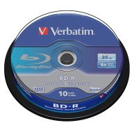 Verbatim Blu-ray vierge BD-R SL 6x 10p. Verbatim Blu-ray vierge BD-R SL 6x 10p.