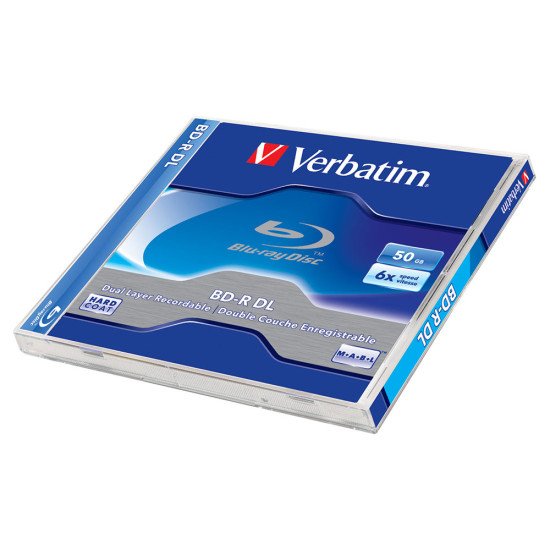 Verbatim Blu-ray vierge BD-R DL 50Go 6x