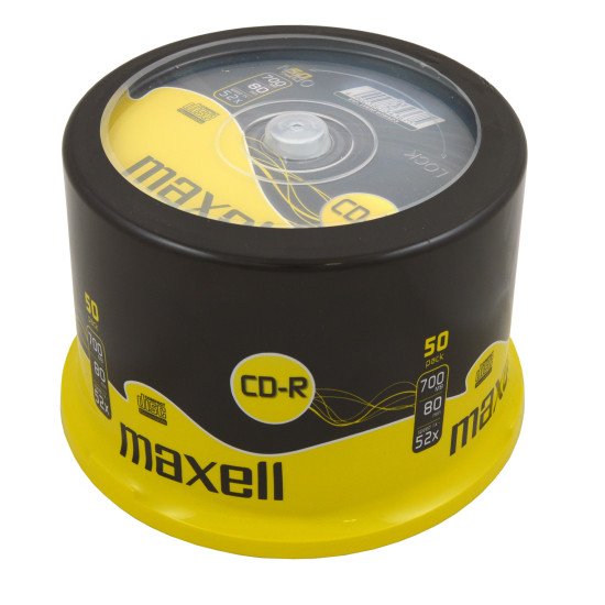 Maxell CD vierge CD-R 700 Mo (boite de 50)