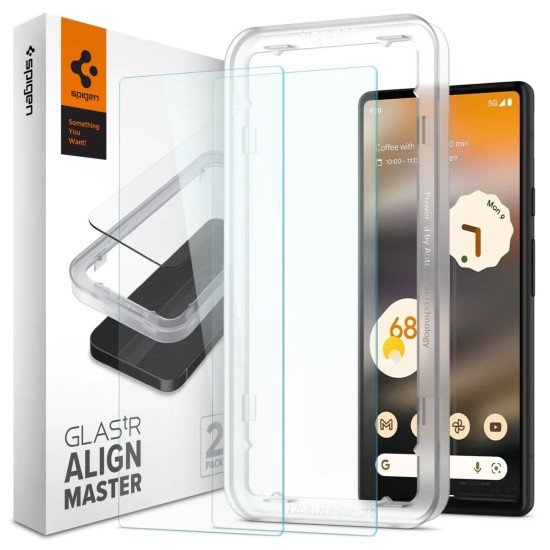 Spigen AGL04695 écran et protection arrière de téléphones portables Protection d'écran transparent Google 2 pièce(s)