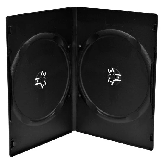 Boîtier 2 DVD slimcase 7mm (pack de 10) Boîtier 2 DVD slimcase 7mm (pack de 10)
