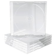 Boîtiers pour 1 CD transparents (pack de 5) Boîtiers pour 1 CD transparents (pack de 5)