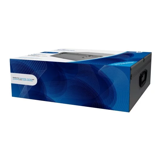 Mallette de rangement aluminium 500 CD/DVD