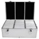 Mallette de rangement aluminium 500 CD/DVD