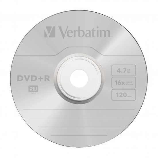 DVD vierge Verbatim DVD-R 16x (boite de 50)