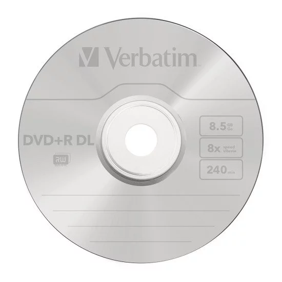 DVD vierge Verbatim DVD+R DL double couche 8x (boite de 10) DVD vierge Verbatim DVD+R DL double couche 8x (boite de 10)