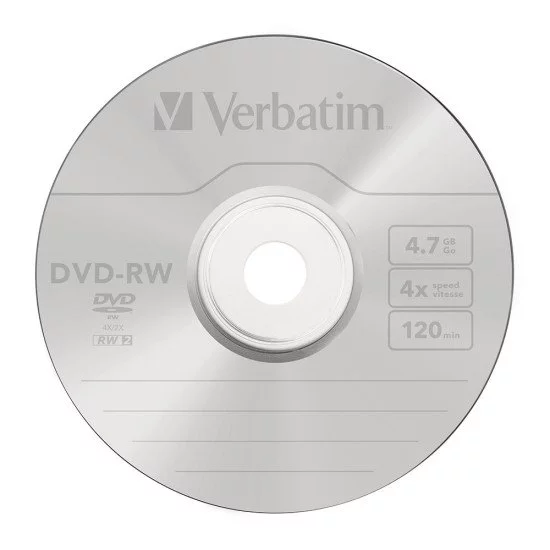 DVD vierge Verbatim DVD-RW 4x (boite de 25) DVD vierge Verbatim DVD-RW 4x (boite de 25)