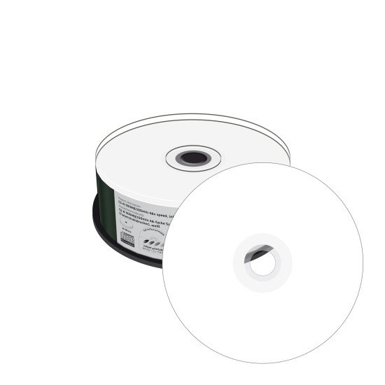 CD vierge imprimable Mediarange 900 Mo (Boite de 25)