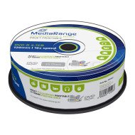 DVD vierge imprimable Mediarange DVD-R 16x (boite de 25)  DVD vierge imprimable Mediarange DVD-R 16x (boite de 25)