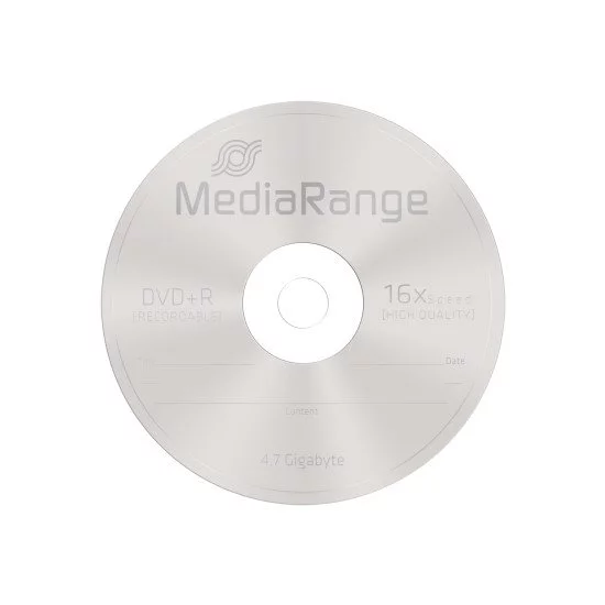 DVD vierge Mediarange DVD+R. 16x (boite de 100) DVD vierge Mediarange DVD+R. 16x (boite de 100)