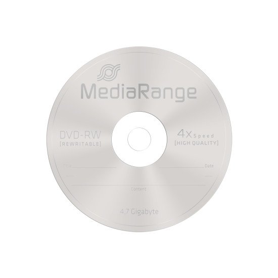 DVD vierge Mediarange DVD-RW 4x (boite de 10)