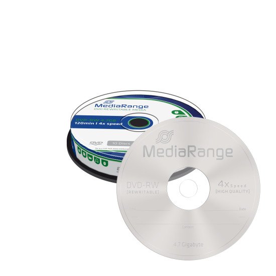 DVD vierge Mediarange DVD-RW 4x (boite de 10)