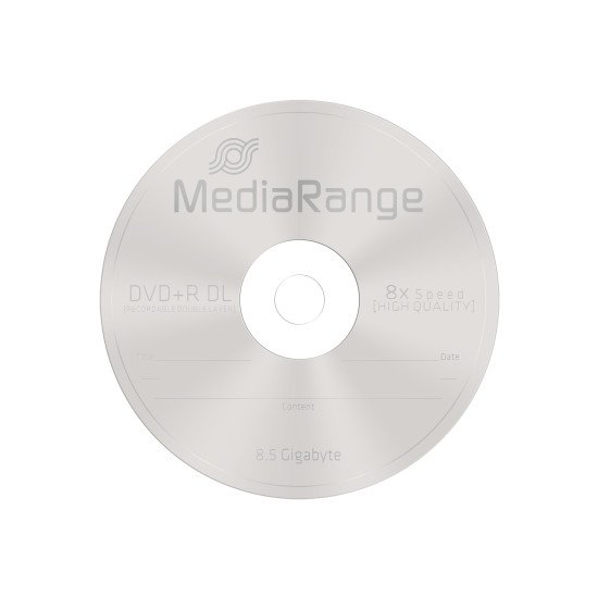 DVD vierge double couche Mediarange DVD+R DL 8x (boite de 10)