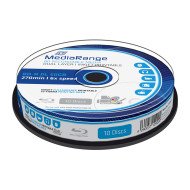 Mediarange Blu-ray vierge double couche BD-R DL 50Go imprimable (boite de 10) Mediarange Blu-ray vierge double couche BD-R DL 50Go imprimable (boite de 10)