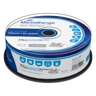 MediaRange Blu-ray vierge BD-R 6x 25Go imprimable (boite de 25) MediaRange Blu-ray vierge BD-R 6x 25Go imprimable (boite de 25)