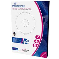 Mediarange étiquettes pour CD/DVD/BDR 41-118mm 100p. Mediarange étiquettes pour CD/DVD/BDR 41-118mm 100p.