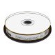 CD vierge Mediarange true gold 700Mo 52x imprimable  10p.