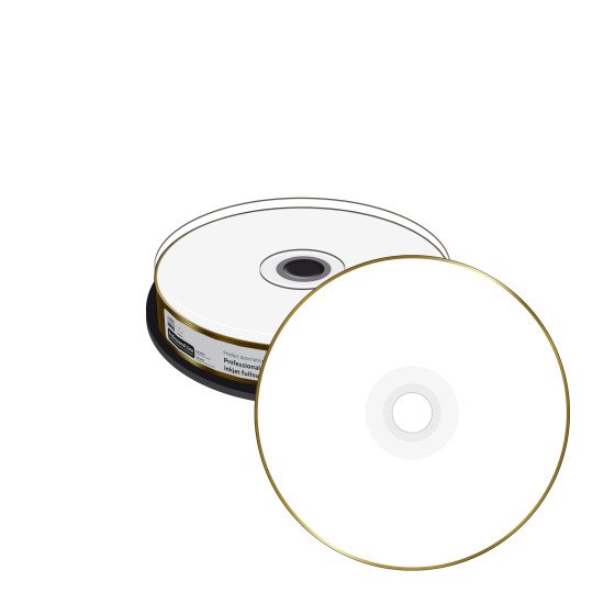 CD vierge Mediarange true gold 700Mo 52x imprimable  10p.