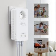 TP-LINK AV1300 1300 Mbit/s Ethernet/LAN Wifi Blanc 1 pièce TP-LINK AV1300 1300 Mbit/s Ethernet/LAN Wifi Blanc 1 pièce