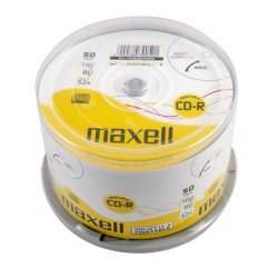 Maxell CD-R imprimable 700 Mo 52x (boite de 50) Maxell CD-R imprimable 700 Mo 52x (boite de 50)