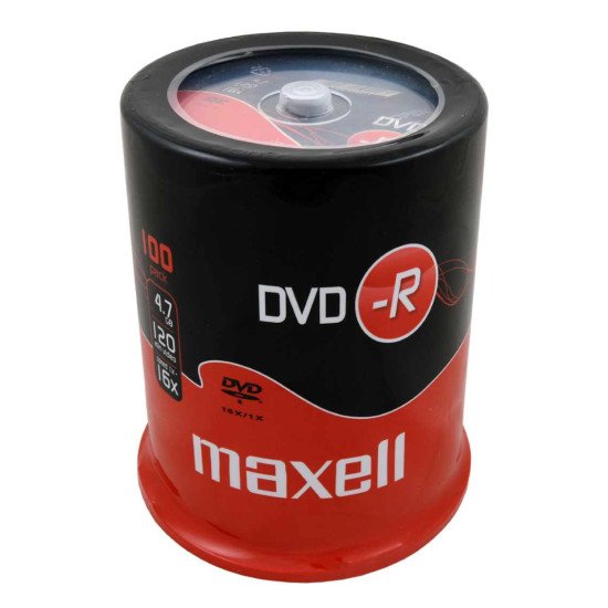 Maxell DVD-R 4.7GB  4,7 Go (boite de 100)