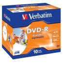 Verbatim DVD-R 4.7Go 16x imprimable 10p. Verbatim DVD-R 4.7Go 16x imprimable 10p.