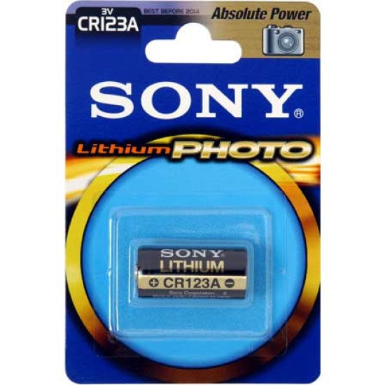 Sony pile lithium CR123A Sony pile lithium CR123A