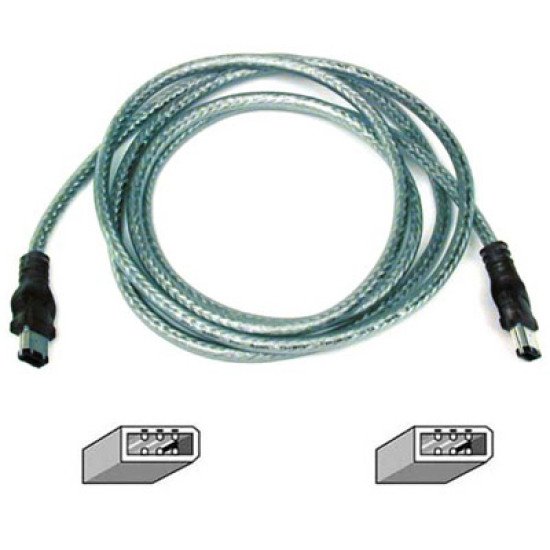 Câble FireWire 6 broches/6 broches 1,80 m Câble FireWire 6 broches/6 broches 1,80 m