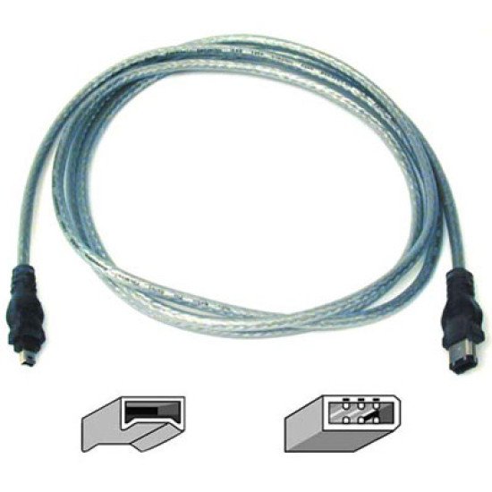 Câble FireWire 6 broches/4 broches 1,80 m Câble FireWire 6 broches/4 broches 1,80 m