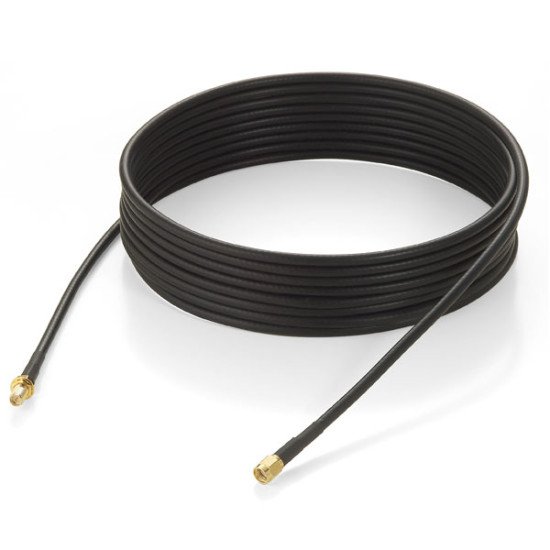 LevelOne Câble d'antenne RP-SMA Mâle vers RP-SMA Femelle 3m LevelOne Câble d'antenne RP-SMA Mâle vers RP-SMA Femelle 3m