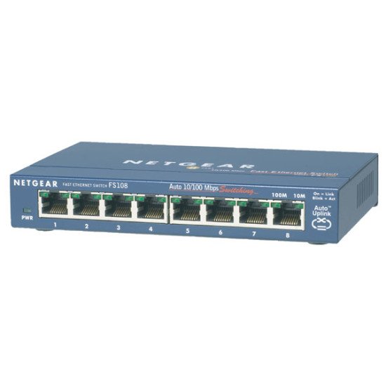 Netgear Switch ProSafe 8 ports 10/100 FS108