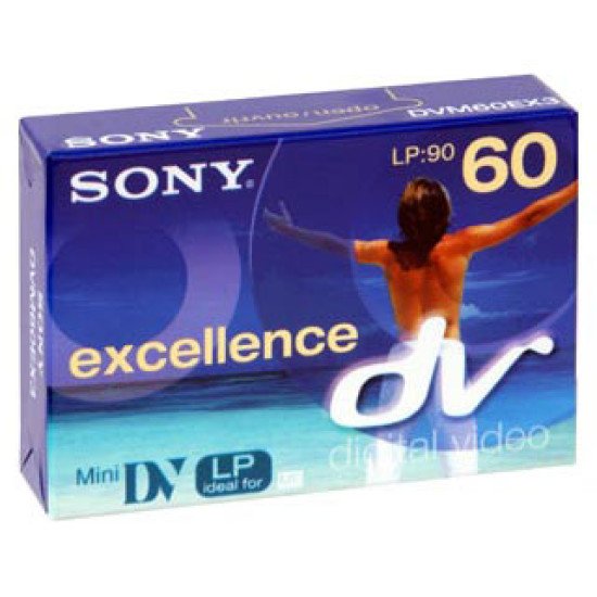 Sony cassette miniDV Excellence 60 Sony cassette miniDV Excellence 60