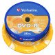 DVD vierge Verbatim DVD-R 16x (boite de 25) DVD vierge Verbatim DVD-R 16x (boite de 25)