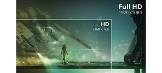 Écran Full HD 16:9 pour des images nettes et détaillées