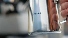 Carafe à lait en inox avec buse à vapeur puissante