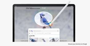 Entourer pour chercher avec Google, maintenant sur grand écran