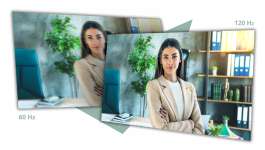 120Hz Fréquence de rafraîchissement 120Hz Fréquence de rafraîchissement
