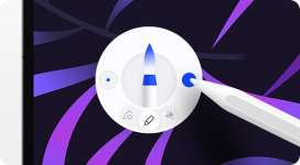 Nouveau S Pen avec Outils rapides