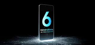 Conçu pour durer avec 6 ans de mises à jour Android et de sécurité.