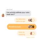 Sondages dans Messages
