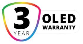 Garantie de trois ans OLED Garantie de trois ans OLED