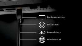 La connexion RJ-45 vers USB-C facilite une connexion réseau sécurisée