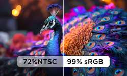 <p>Produit des images fluides et éclatantes</p>